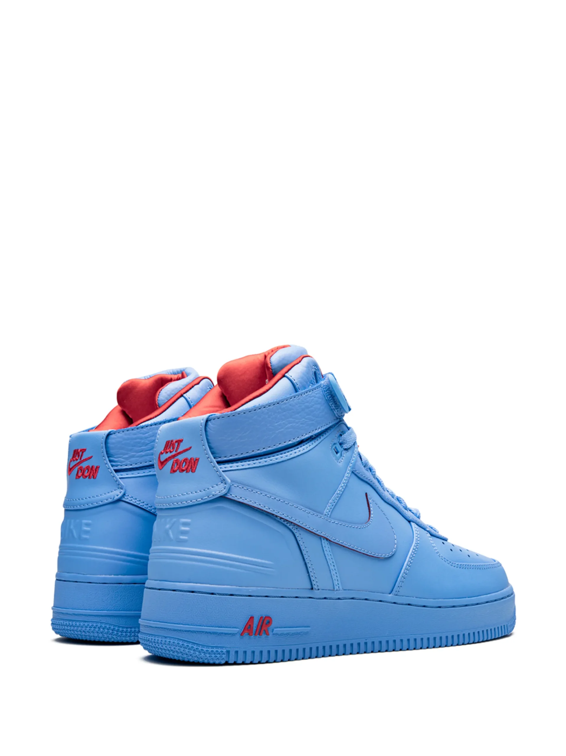 Just Don Air Force 1 “Varsity Blue” high-top sneakers