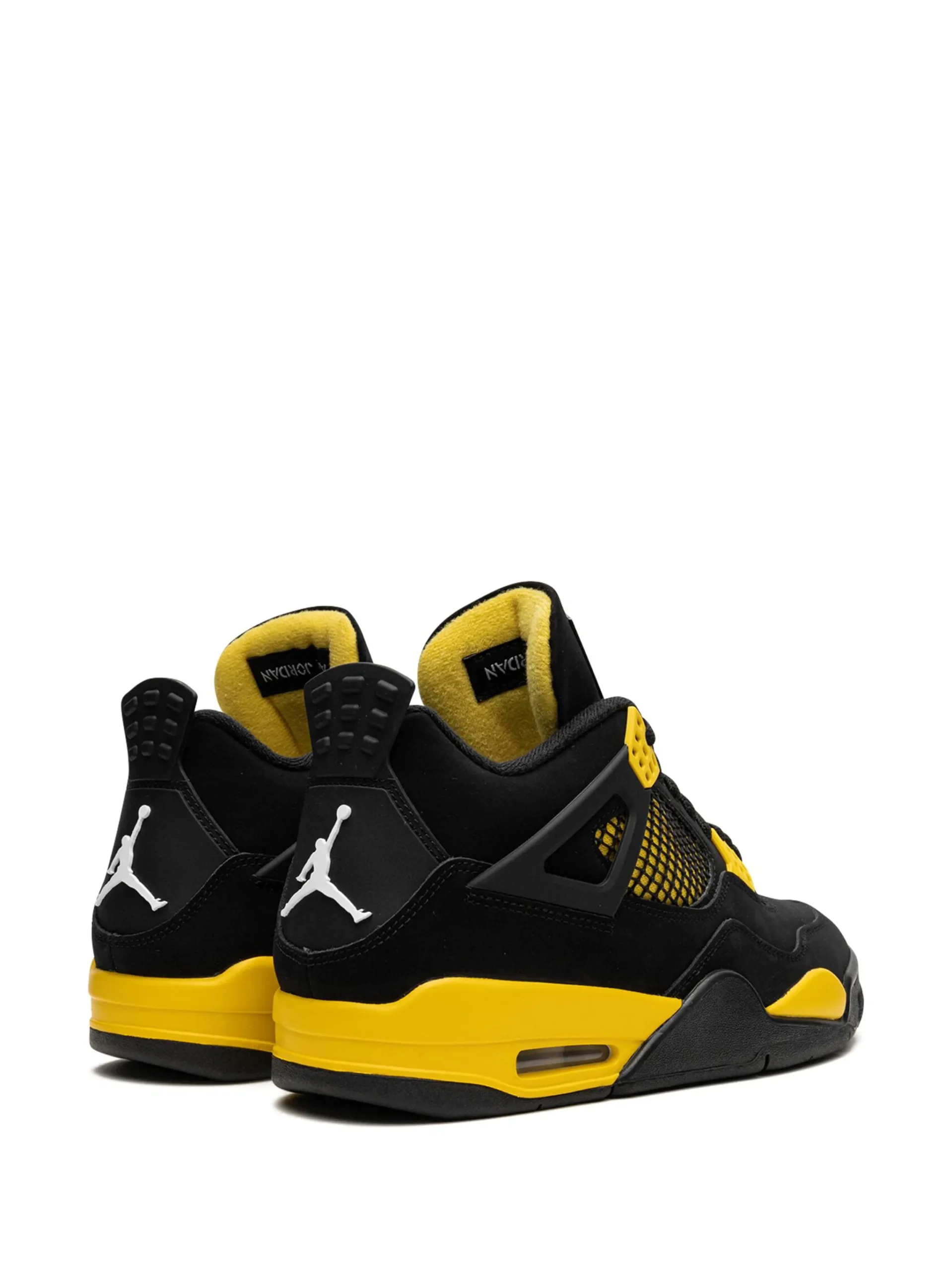 Men's Black Air 4 Retro "Thunder 2023" Shoes
