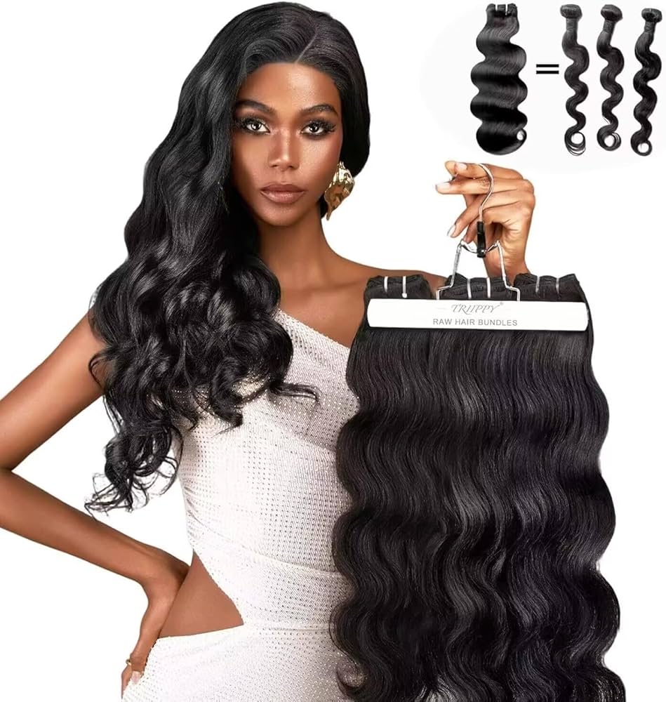 TRIIPPY Raw Human Hair Bundles