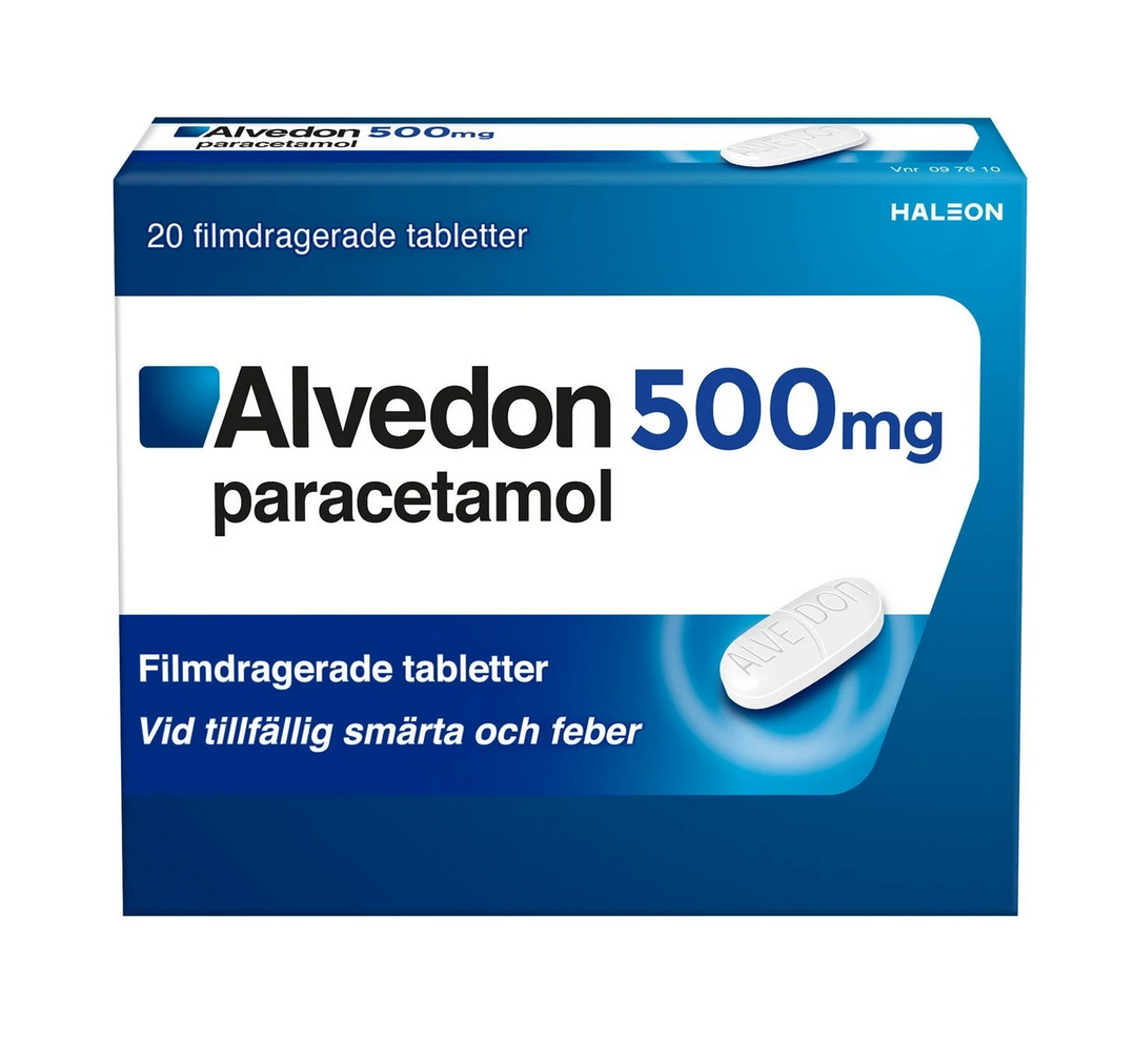 Alvedon filmdragerad tablet 500 mg