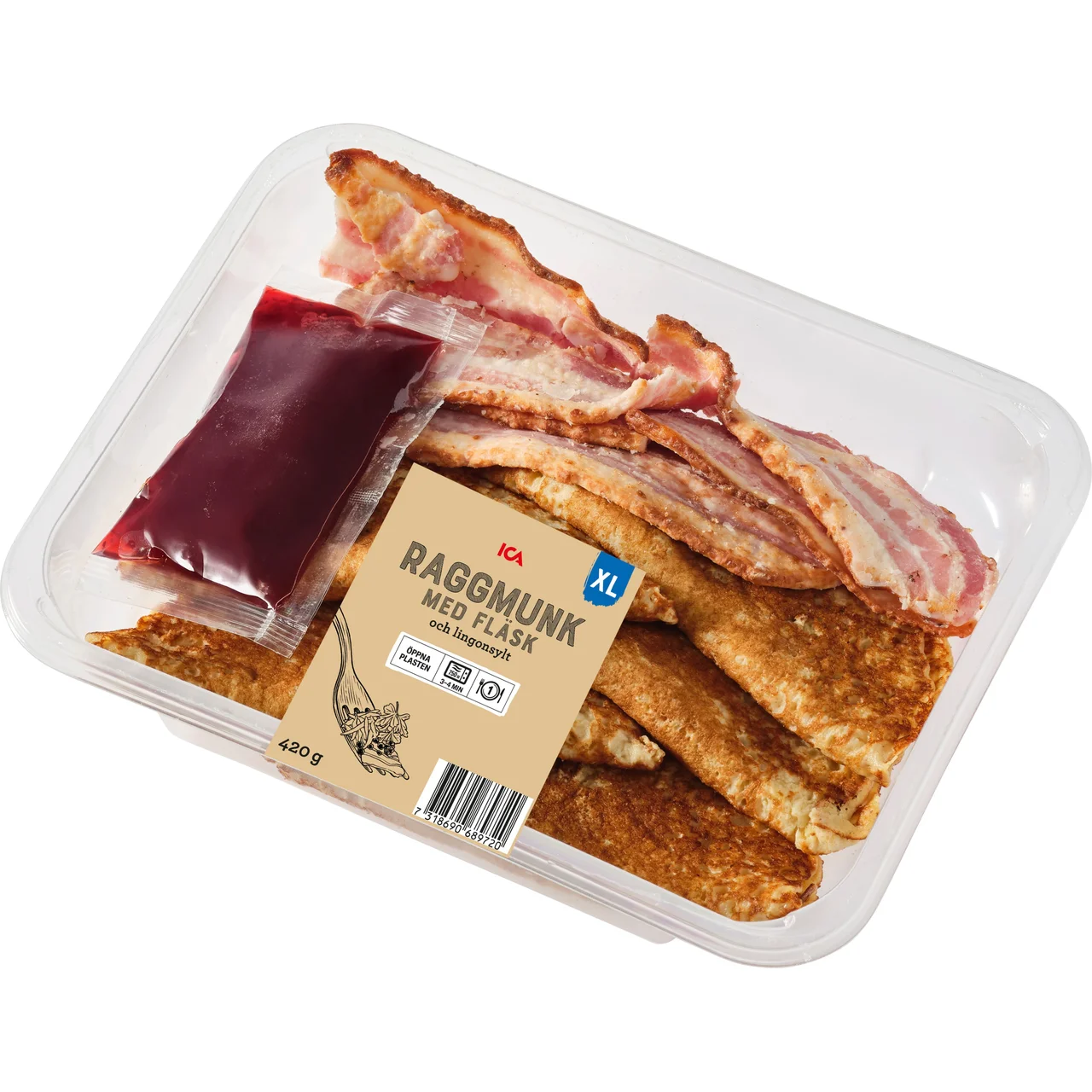 Ready-Made Meansed Meat with Spaghetti