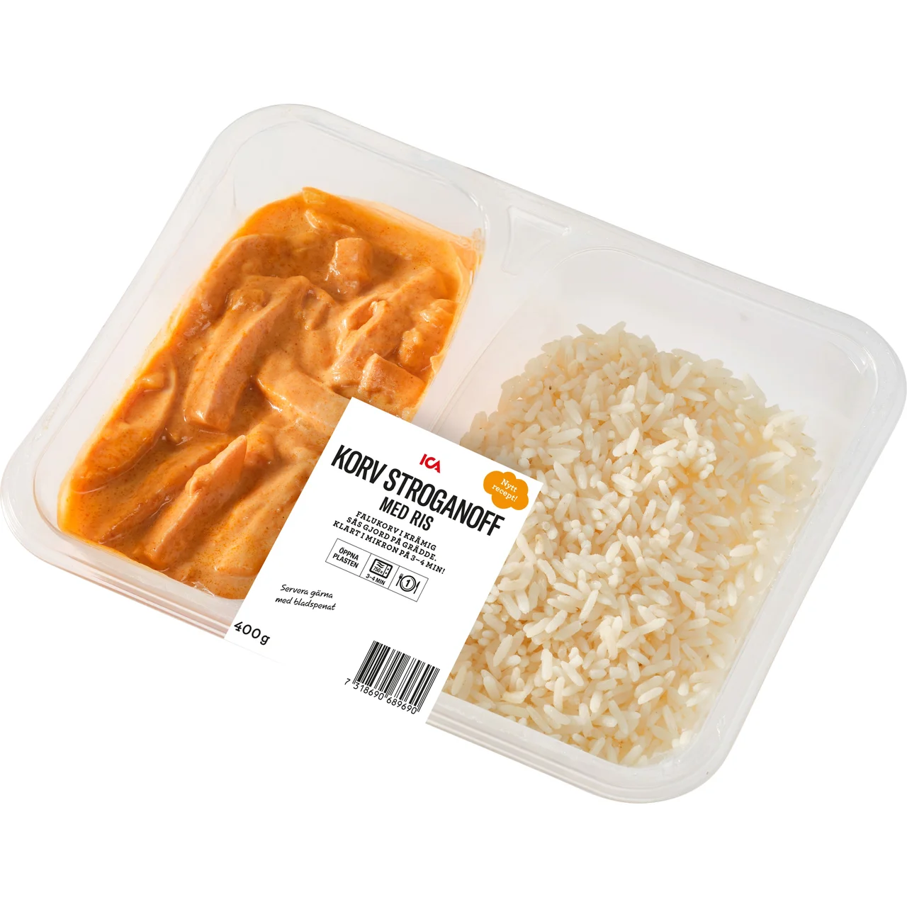 Ready-Made Meansed Meat with Spaghetti